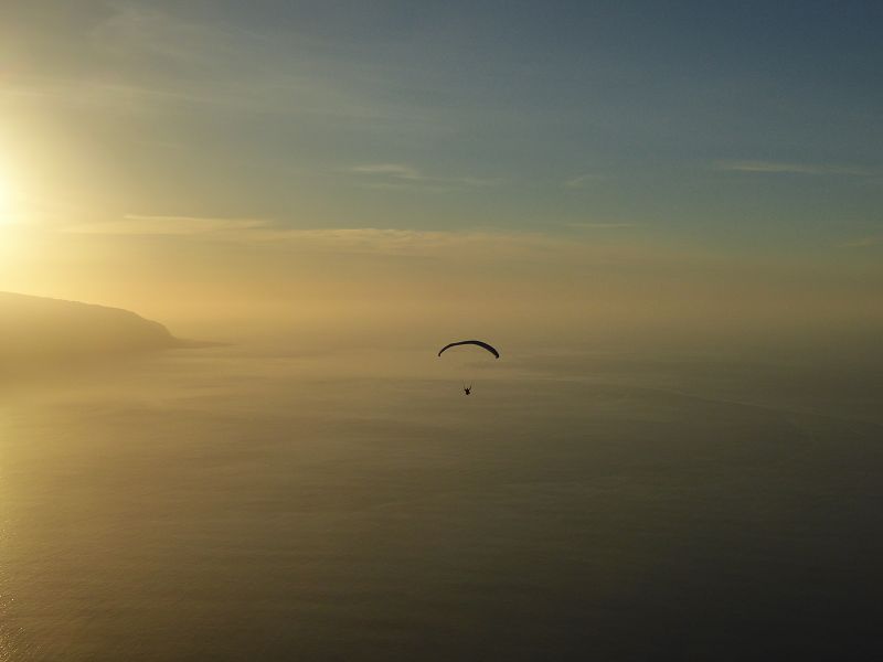 Mirador de la Pena + Pena Restaurant  Paragliding Paraglider  Gleitschirmfliegen El Hierro Paraglider 