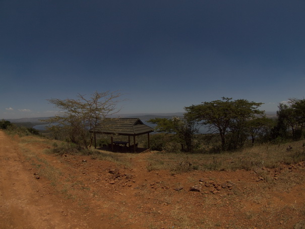 Lake Nakuru Baboon Lookout Fisheye