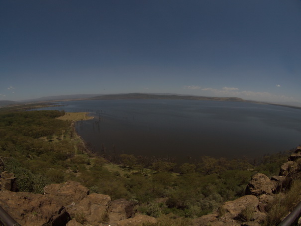 Lake Nakuru Baboon Lookout Fisheye