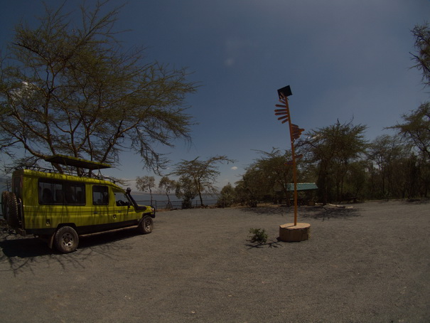 Lake Nakuru Baboon Lookout Fisheye