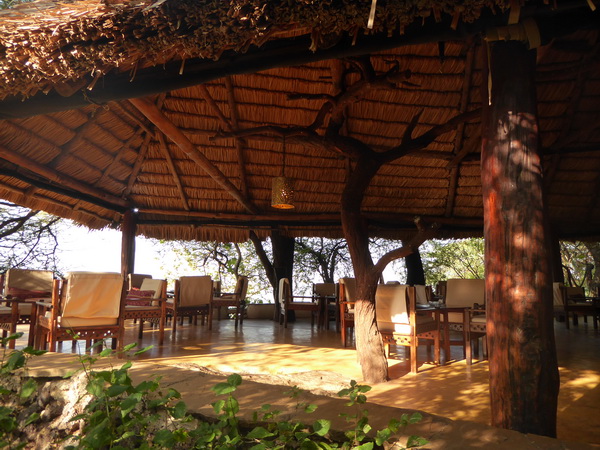 Kenia Lake Baringo Island Camp Dining