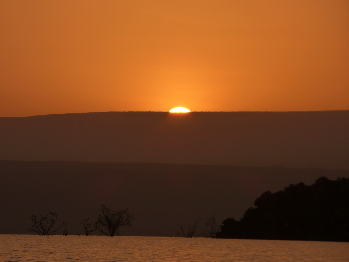 Kenia Lake Baringo Island Camp Sunrise
