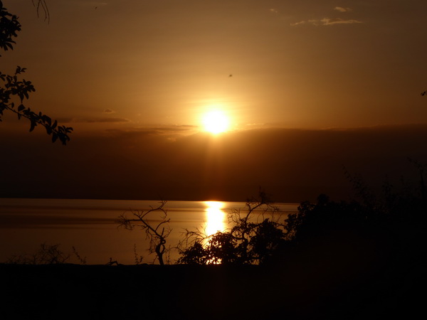 Kenia Lake Baringo Island Camp sunrise