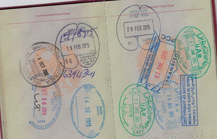 visa dirk Rauschenbach reisepass