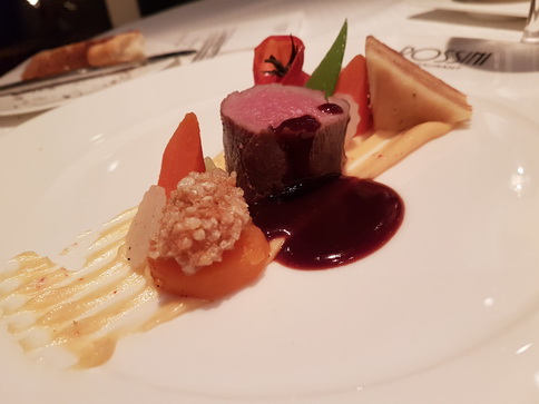 8 Gang Menü Rossini Aida Blu 8 Gang Menü Rossini Aida Blu