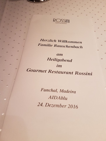 8 Gang Menü Rossini Aida Blu 8 Gang Menü Rossini Aida Blu