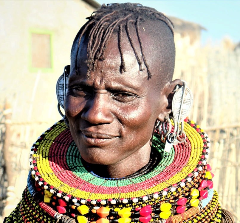   Lake Turkana  a Turkana Warrier  Pictures From Kibo Slope Safaris