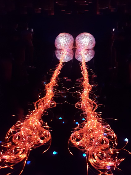 Swarowski Kristallwelten Wires and Ball illuminated Swarowski Kristallwelten Wires and Ball illuminated